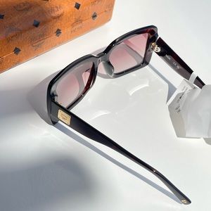 MCM tortoise new authentic sunglasses include case + cloth, lens 54mm